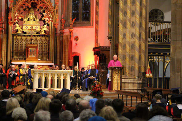 Archbishop Longley Addresses Maryvale Graduates