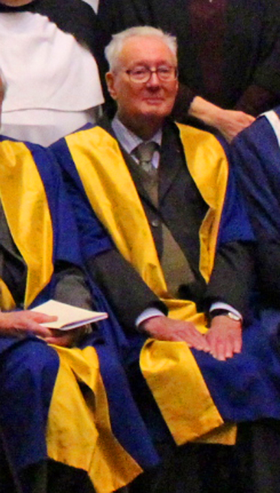 Mr Michael Hodgetts attending a Maryvale Graduation Ceremony