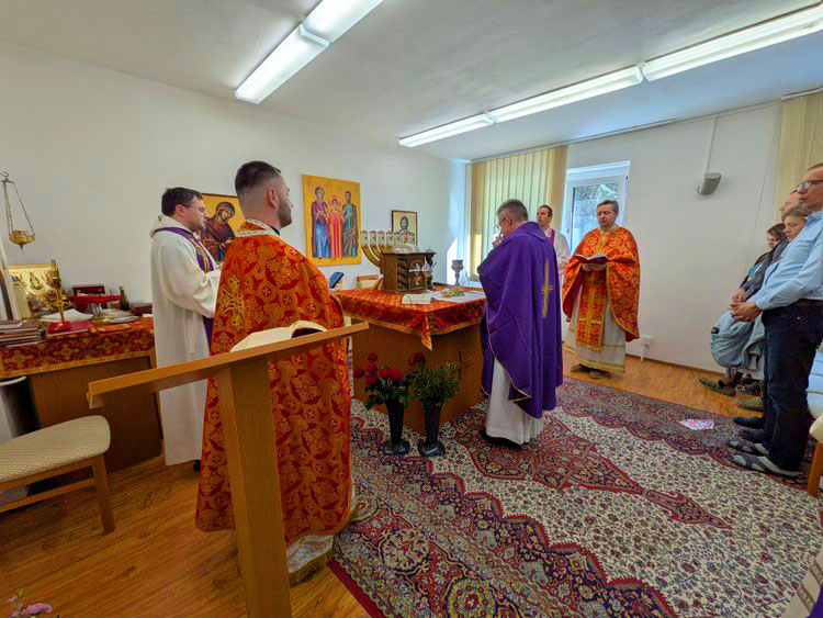 Mass celebrated at the marriage retreat in Slovakia
